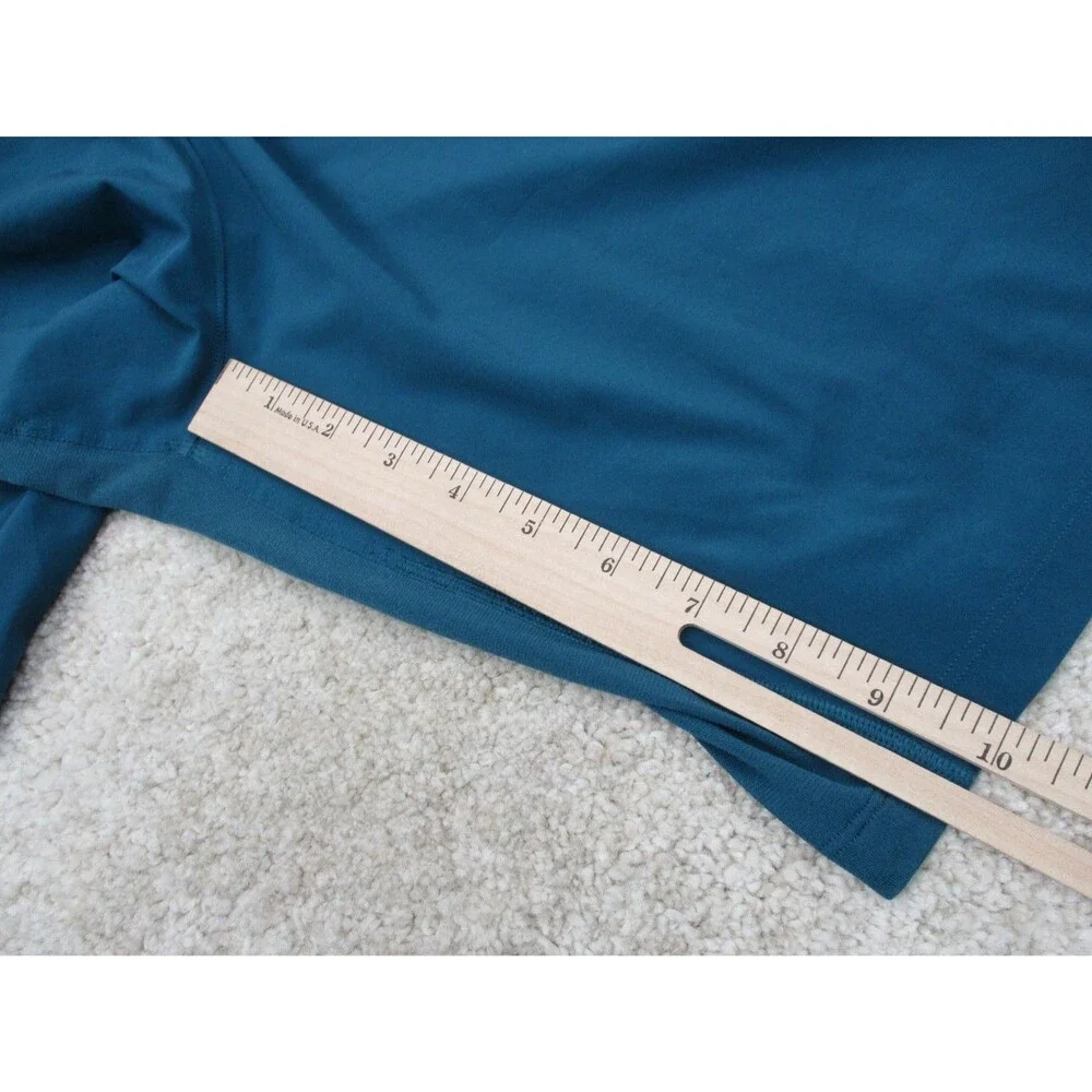 Lululemon Shorts Mens Medium M Teal Blue Pace Breaker Gym Running 10